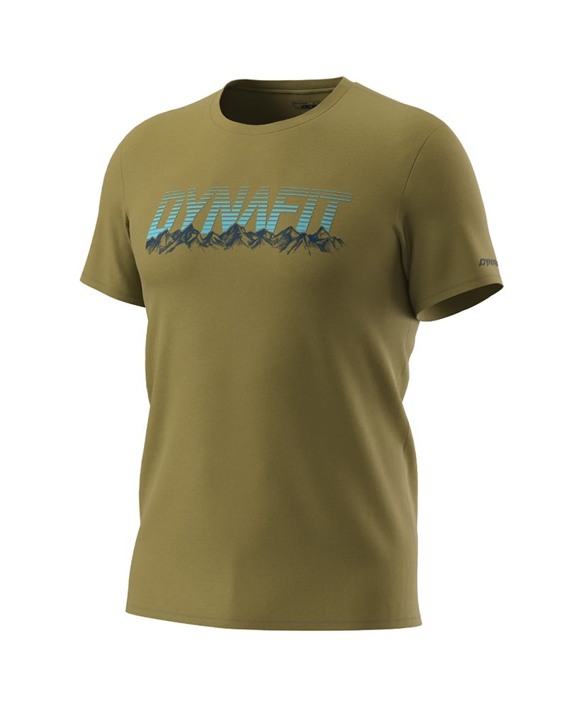Dynafit Graphic Cotton T-Shirt Uomo, Army/Range