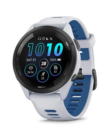 Garmin Forerunner 265 Cassa 46mm GPS Smartwatch Cardio Integrato, Bianco PIetra