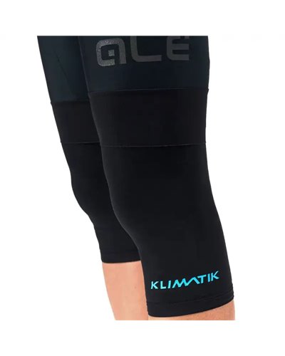 Alè K-Atmo Klimatik Ginocchiere Ciclismo, Nero