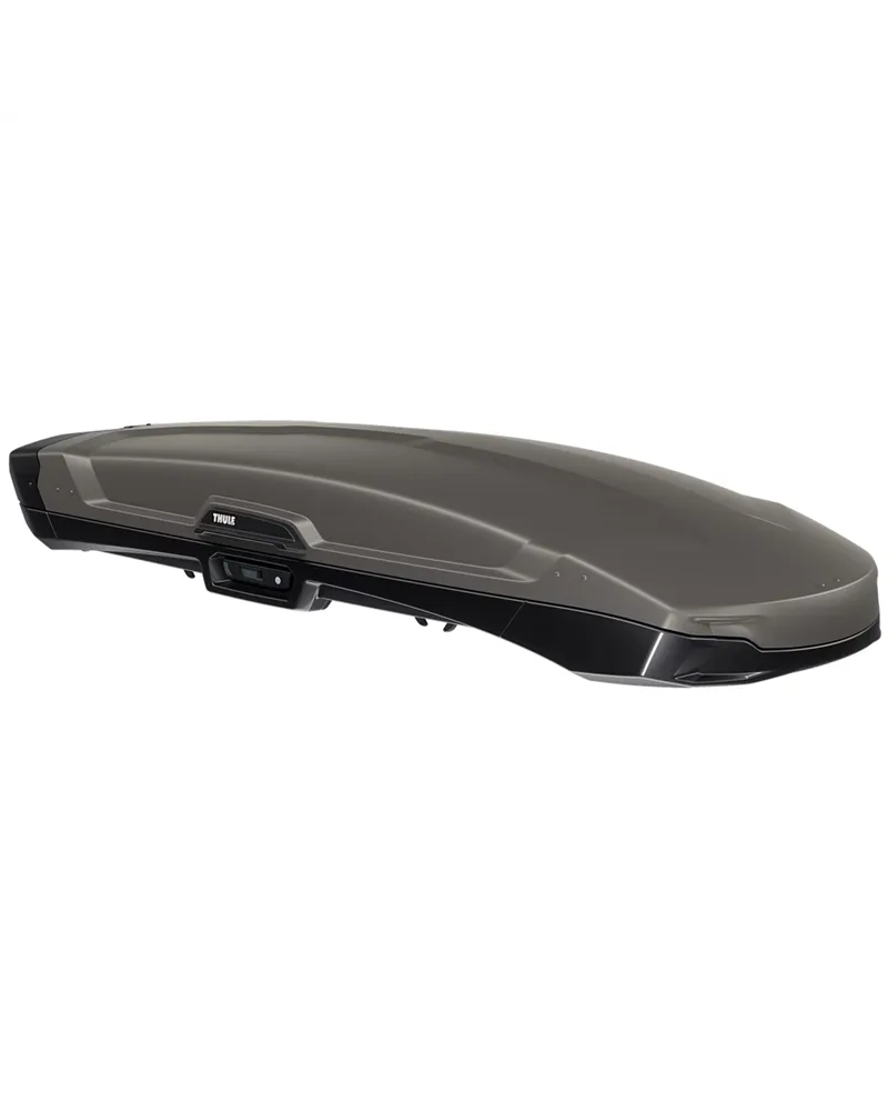 Thule Vector Alpine Box da Tetto 380 Litri Doppia Apertura, Titanio Opaco