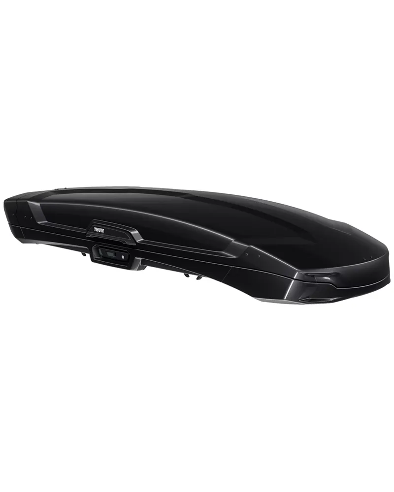 Thule Vector Alpine Box da Tetto 380 Litri Doppia Apertura, Nero Metallizzato