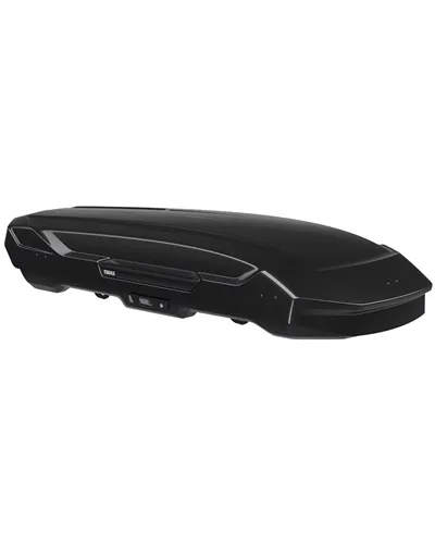 Thule Motion 3 L Low Roof-Mounted Cargo Box 370 Liters Dual-Side, Black Glossy