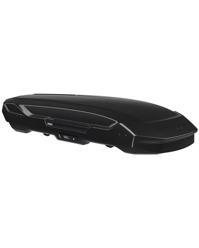 Thule Motion 3 L Low Box da Tetto 370 Litri Doppia Apertura, Nero Lucido