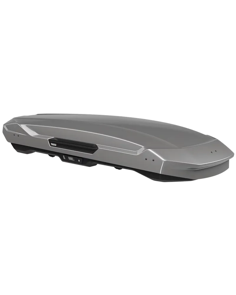 Thule Motion 3 XL Low Box da Tetto 400 Litri Doppia Apertura, Titanio Lucido