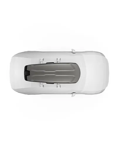 Thule Vector Alpine Roof-Mounted Cargo Box 430 Liters Dual-Side, Titan Matte