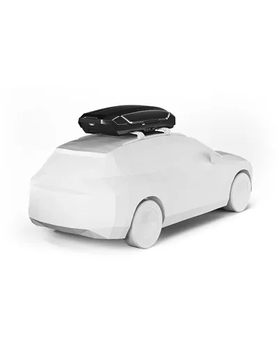 Thule Motion 3 L Box da Tetto 440 Litri Doppia Apertura, Nero Lucido
