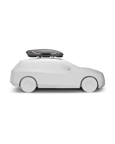 Thule Motion 3 L Box da Tetto 440 Litri Doppia Apertura, Titanio Lucido