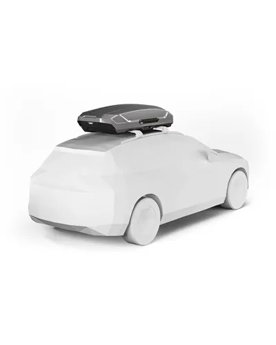 Thule Motion 3 L Box da Tetto 440 Litri Doppia Apertura, Titanio Lucido