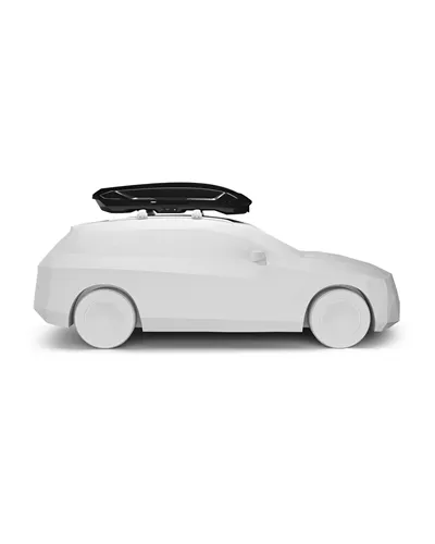 Thule Motion 3 XL Box da Tetto 490 Litri Doppia Apertura, Nero Lucido