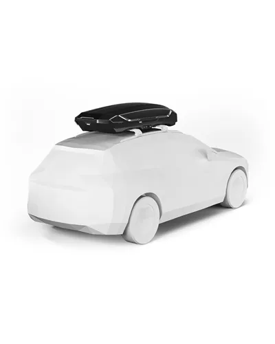 Thule Motion 3 XL Box da Tetto 490 Litri Doppia Apertura, Nero Lucido