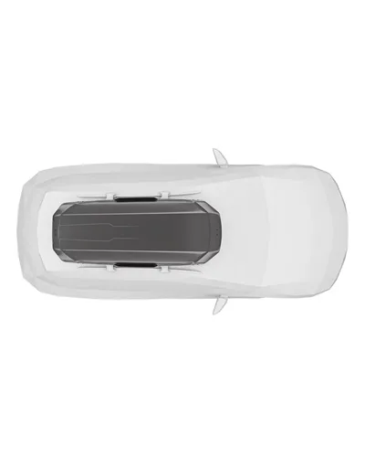 Thule Motion 3 XL Box da Tetto 490 Litri Doppia Apertura, Titanio Lucido