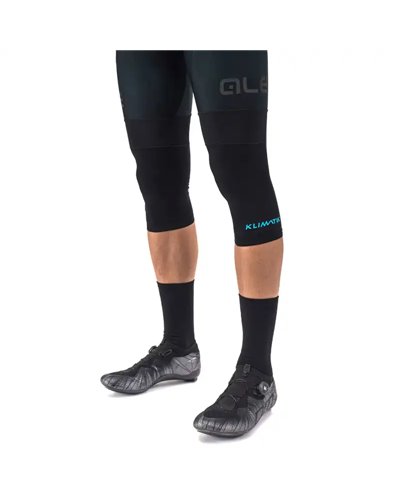 Alè K-Atmo Klimatik Ginocchiere Ciclismo, Nero