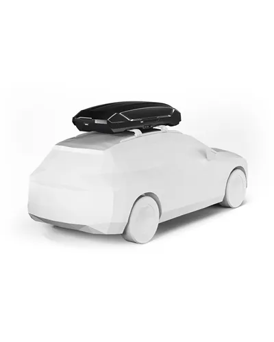 Thule Motion 3 XXL Roof-Mounted Cargo Box 590 Liters Dual-Side, Black Glossy