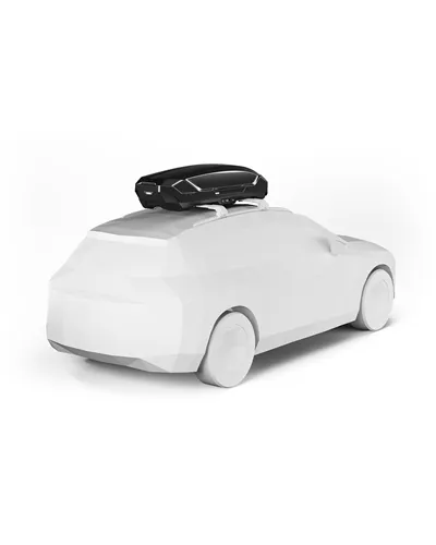 Thule Motion 3 Sport Box da Tetto 300 Litri Doppia Apertura, Nero Lucido