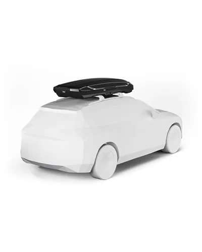 Thule Motion 3 XXL Low Box da Tetto 480 Litri Doppia Apertura, Nero Lucido