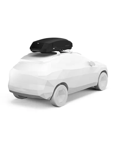 Thule Force 3 M Roof-Mounted Cargo Box 400 Liters Dual-Side, Black Matte
