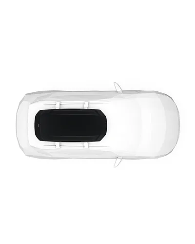 Thule Force 3 M Roof-Mounted Cargo Box 400 Liters Dual-Side, Black Matte