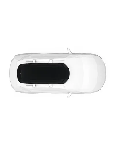 Thule Force 3 XL Roof-Mounted Cargo Box 500 Liters Dual-Side, Black Matte