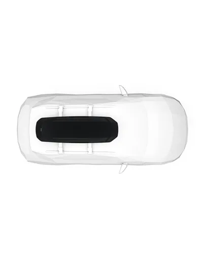 Thule Force 3 L Sport Roof-Mounted Cargo Box 300 Liters Dual-Side, Black Matte