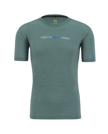Karpos Coppolo Merino Men's T-Shirt Mulesing Free, North Atlantic