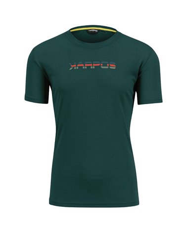 Karpos Loma Men's T-Shirt, Dark Sea/Paprika