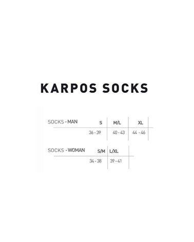 Karpos Green Fire Men's Cycling Socks, Black/Green Fluo/Yellow Fluo/White