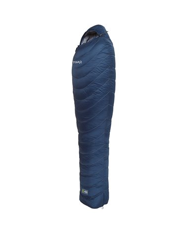 Camp ED 400 Plus Sleeping Bag, -15, Right Zip, Blue Cobalto/Grey