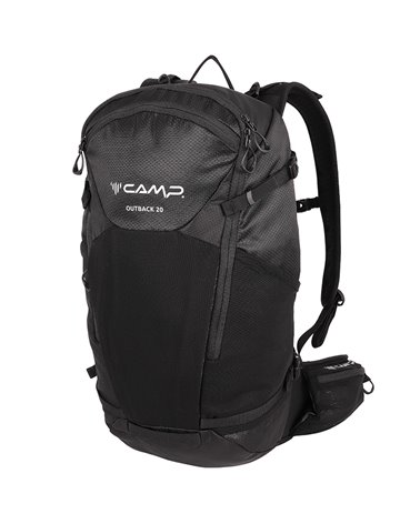 Camp Outback 20 Hydratation Compatible Trail Running/Hiking Pack, Black