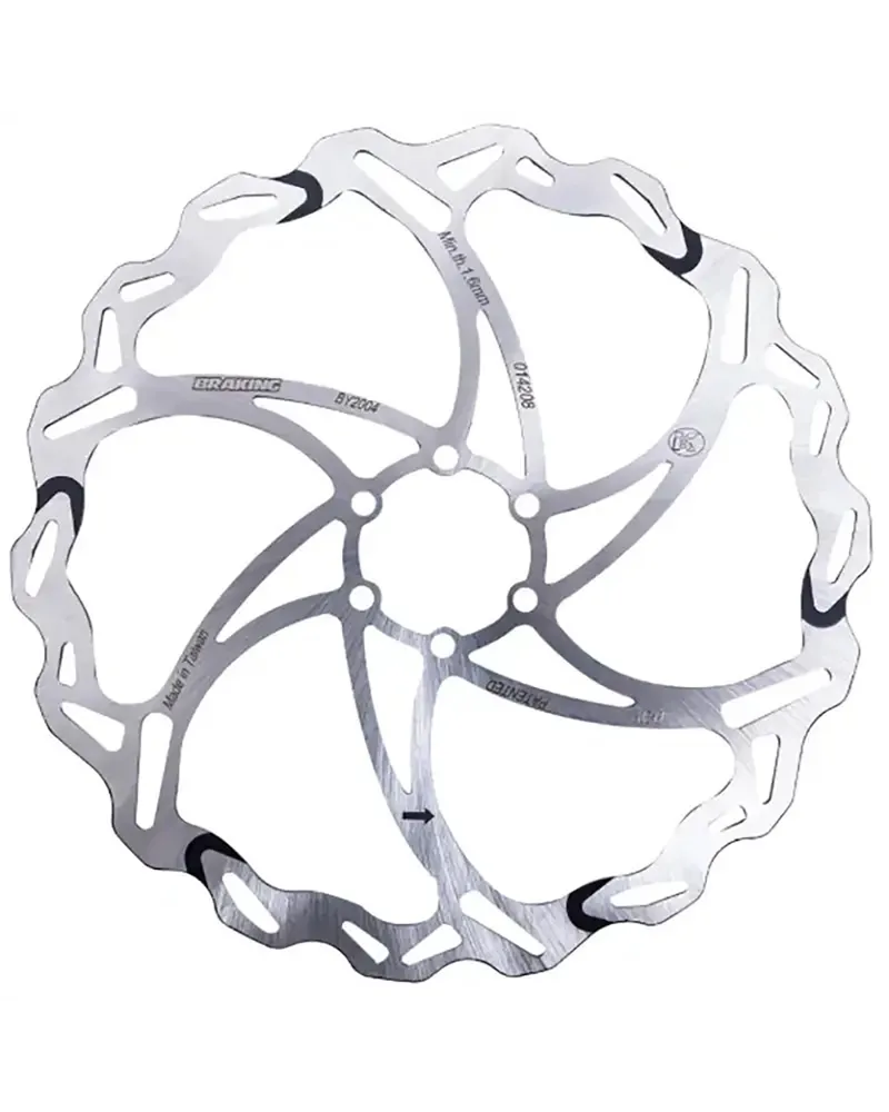 Braking BY2004 Disco e-Bike MTB WFix Batfly 203mm 6 Fori 1.9mm
