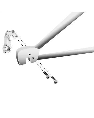 Union Forcellino GH-045 Compatibile con BH, Bianchi, Canyon e Altri Marchi