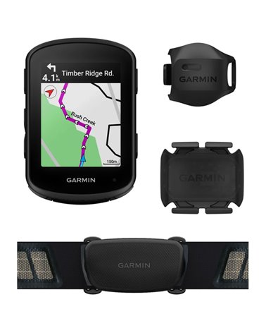 Garmin Edge 840 Touchscreen GPS Bike Computer Bundle con Sensori