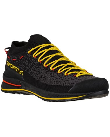 La Sportiva TX2 Evo Men's Approach Shoes, Black/Yellow