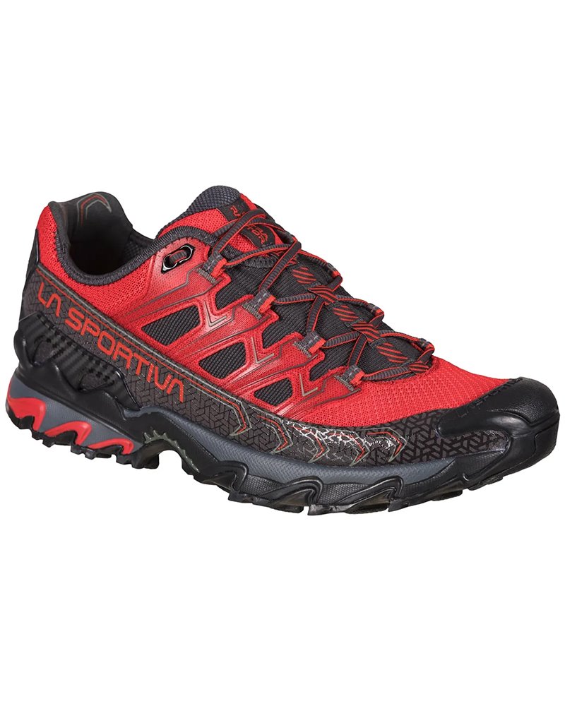 La Sportiva Ultra Raptor II Men's Trail Running Shoes, Goji/Carbon