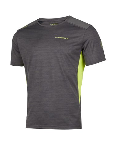 La Sportiva Embrace Men's T-Shirt, Carbon/Lime Punch