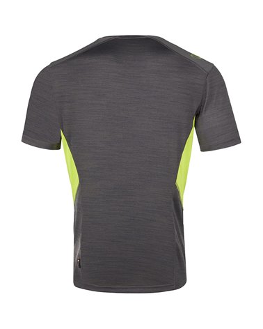 La Sportiva Embrace Men's T-Shirt, Carbon/Lime Punch