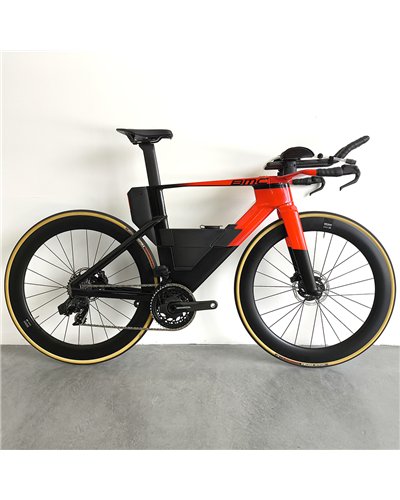 BMC Speedmachine 01 Two Sram Force AXS 12v, Carbon/Caribic Blue MY26