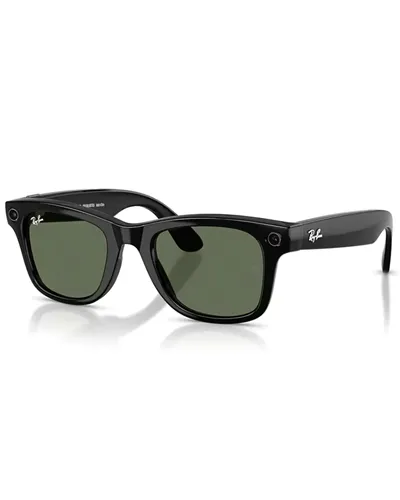 Ray-Ban Meta Wayfarer Gen2 AI Performance Glasses Polished Black/G15 Green