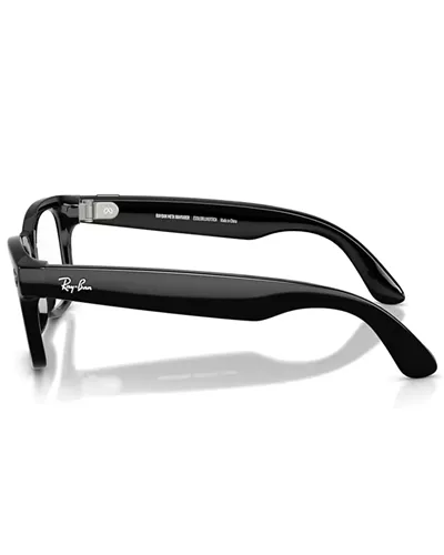 Ray-Ban Meta Wayfarer Gen2 AI Performance Glasses Polished Black/Clear-Graphite Green Transitions