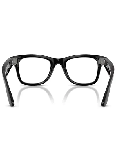 Ray-Ban Meta Wayfarer Gen2 Occhiali AI Performance Nero Lucido/Transitions Trasparente/Verde Grafite
