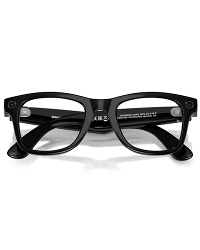 Ray-Ban Meta Wayfarer Gen2 AI Performance Glasses Polished Black/Clear-Graphite Green Transitions