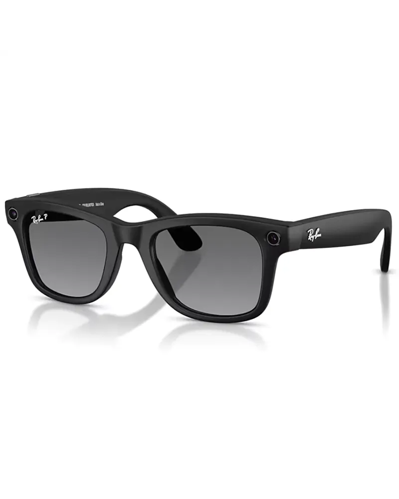 Ray-Ban Meta Wayfarer Gen2 AI Performance Glasses Matte Black/Graphite Polarized