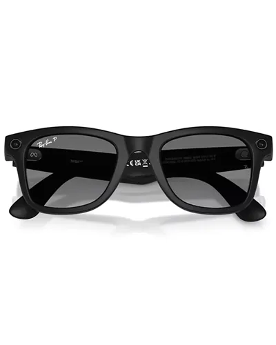 Ray-Ban Meta Wayfarer Gen2 AI Performance Glasses Matte Black/Graphite Polarized
