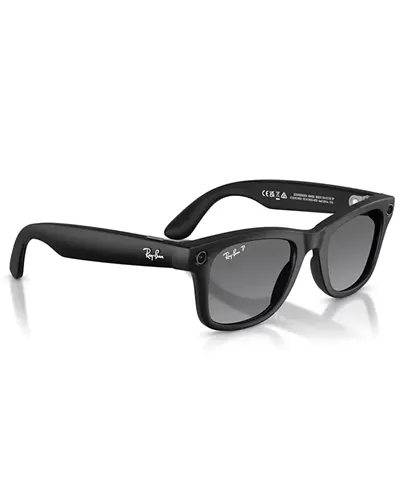 Ray-Ban Meta Wayfarer Gen2 AI Performance Glasses Matte Black/Graphite Polarized