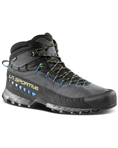 La Sportiva TX4 Mid GTX Gore-Tex Men's Approach//Hiking Boots, Carbon/Lime Punch