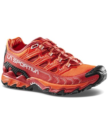 La Sportiva Ultra Raptor II Women's Trail Running Shoes, Cherry Tomato/Velvet