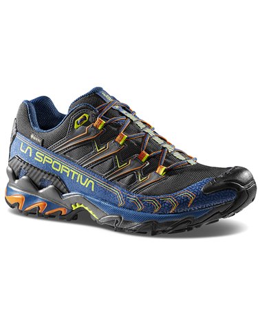 La Sportiva Ultra Raptor II GTX Gore-Tex Men's Trail Running Shoes, Storm Blue/Lime Punch