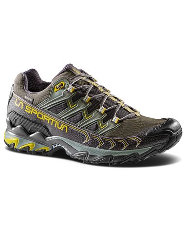 La Sportiva Ultra Raptor II GTX Gore-Tex Men's Trail Running Shoes, Carbon/Moss
