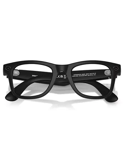 Ray-Ban Meta Wayfarer Gen2 AI Performance Glasses Matte Black/Clear-Grey Transitions