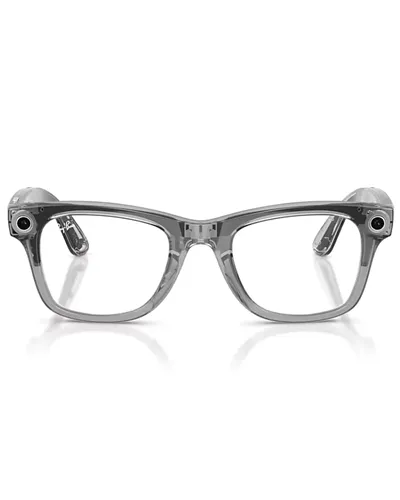 Ray-Ban Meta Wayfarer Gen2 AI Performance Glasses Polished Transparent Grey/Clear-Sapphire Transitions