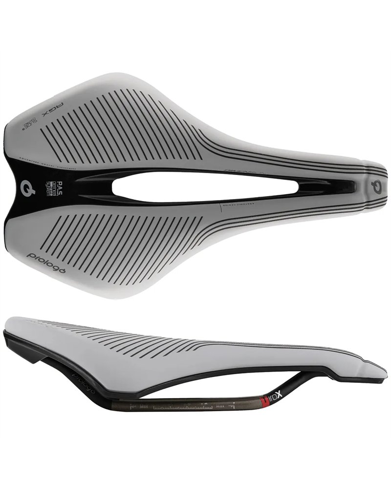 Prologo DIGXTN3LGX4-AM Sella Dimension AGX Slide Control 143 PAS - TiroX, Grigio Chiaro